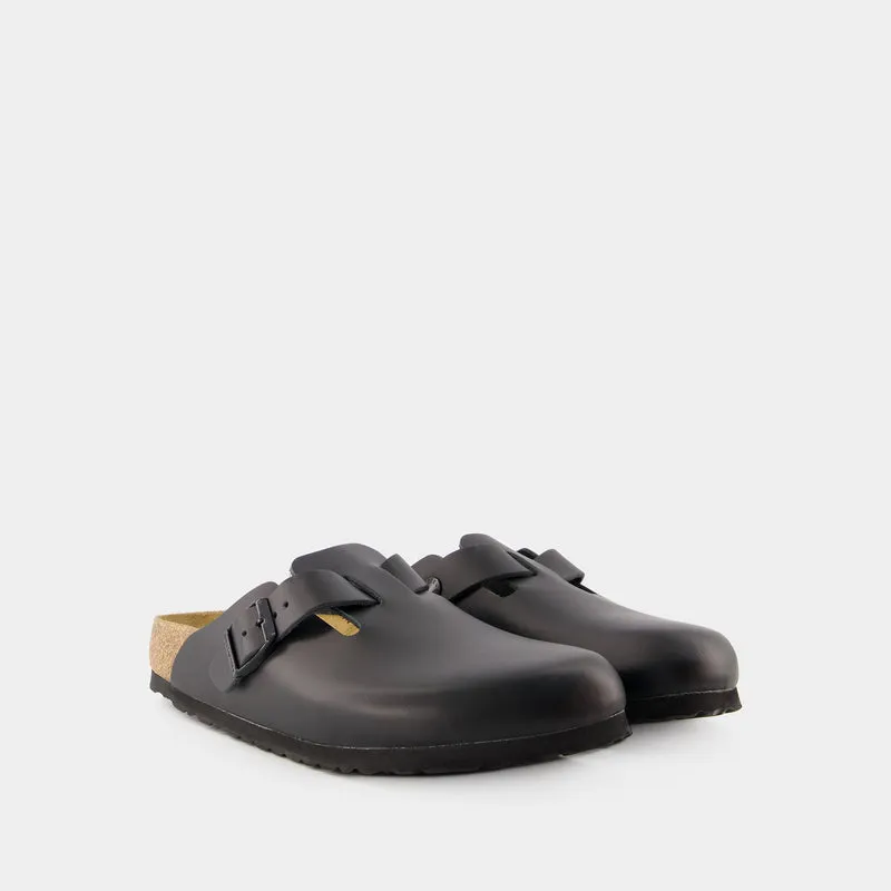 Boston Nl - Birkenstock - Leather - Black