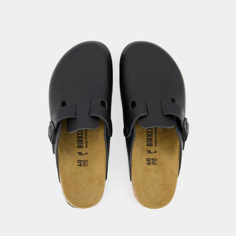 Boston Nl - Birkenstock - Leather - Black