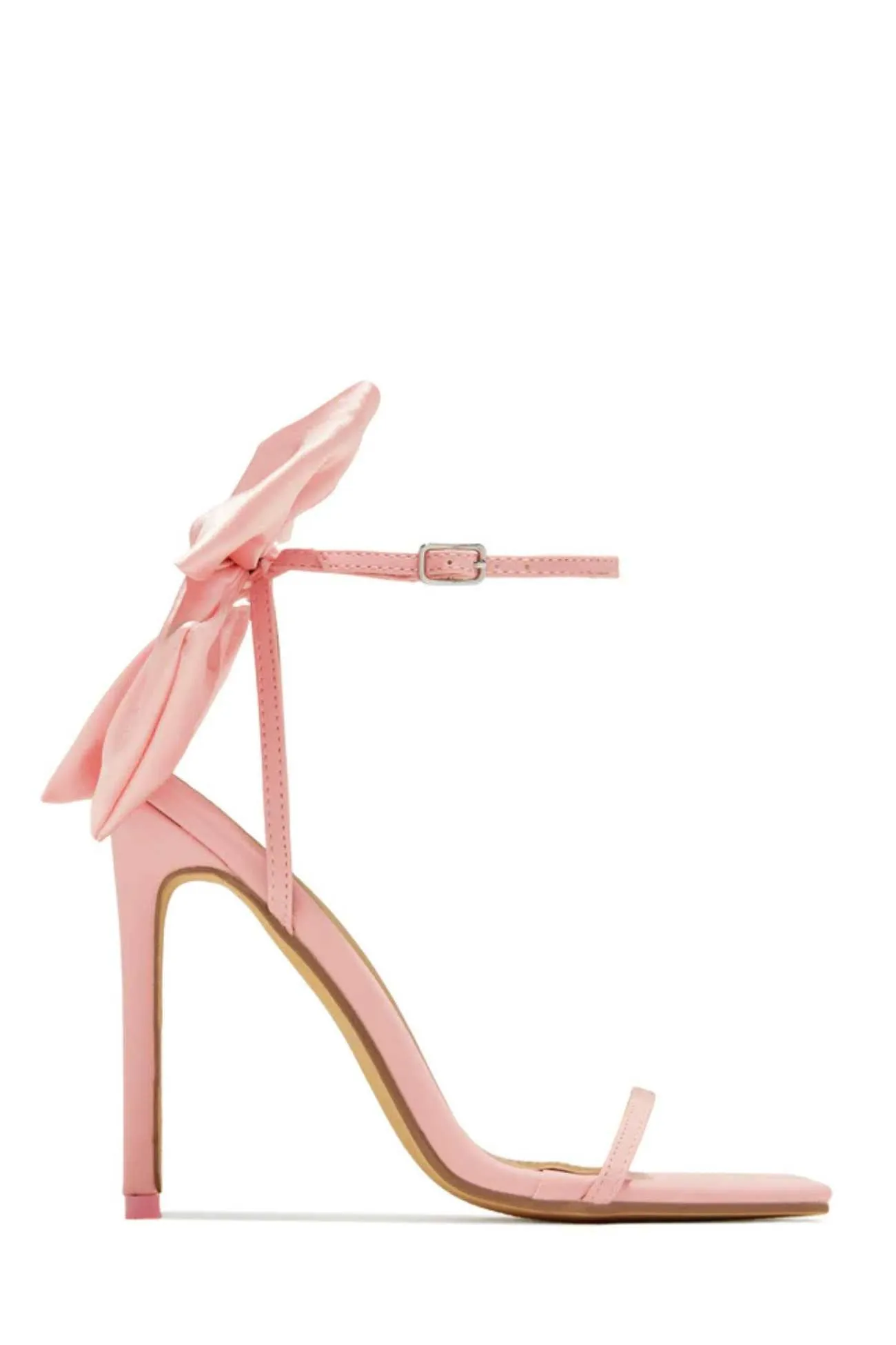 Bow Ankle Strap High Heels