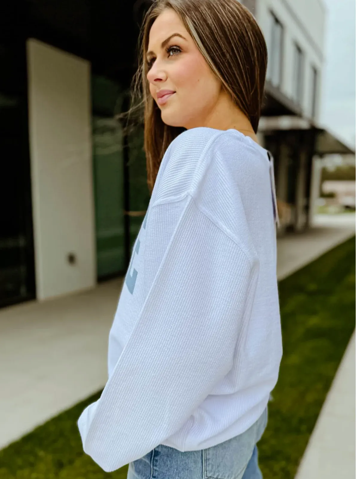 Bride Corded Sweatshirt