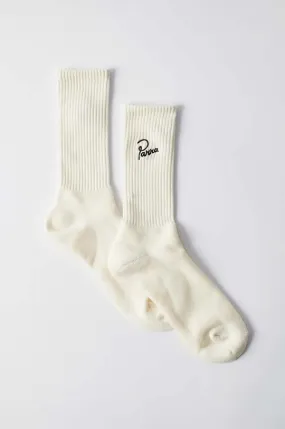 by Parra socks Signature Socks white color 52376