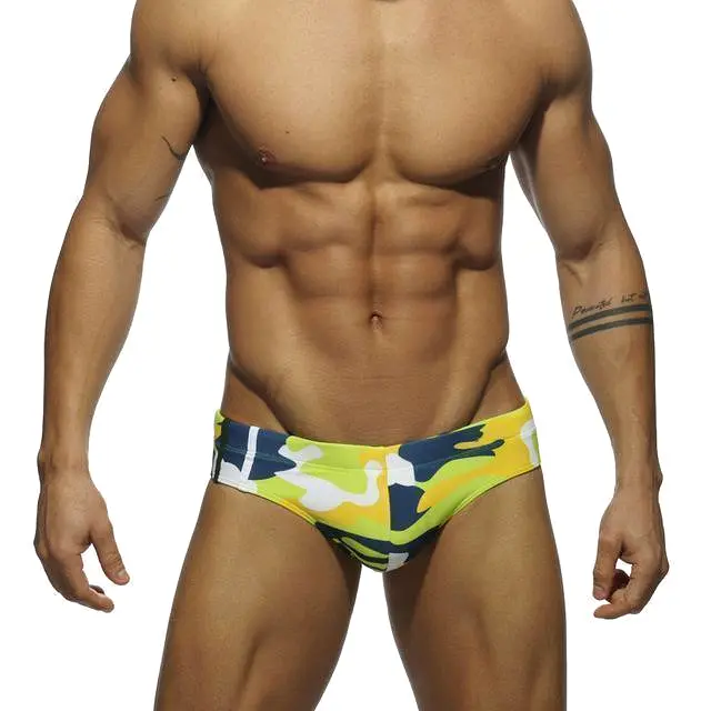 Camouflage Men Swim Briefs