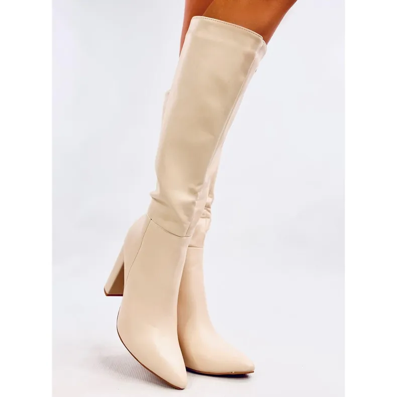 Classic Tiffany Beige high heels