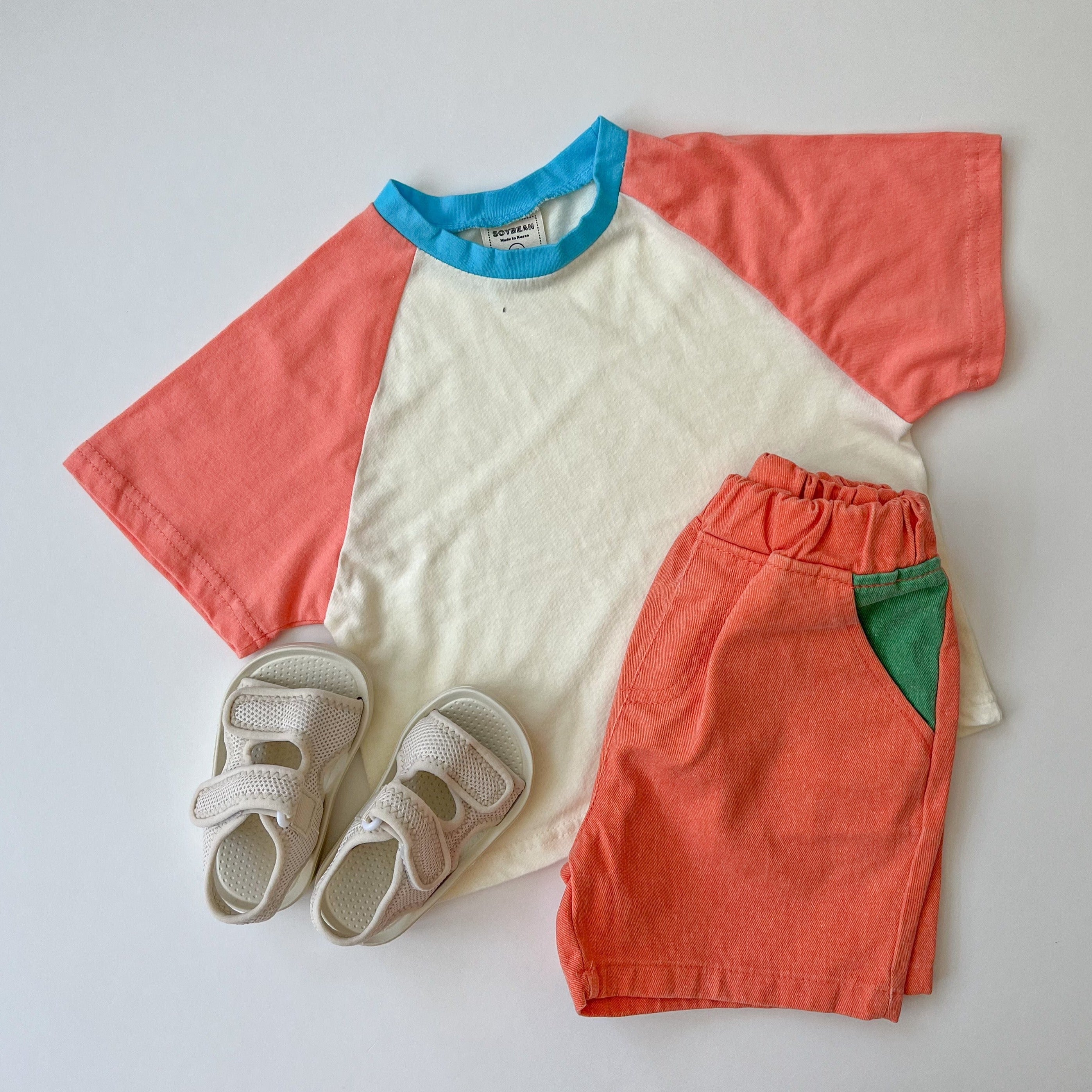 Color Block Shorts