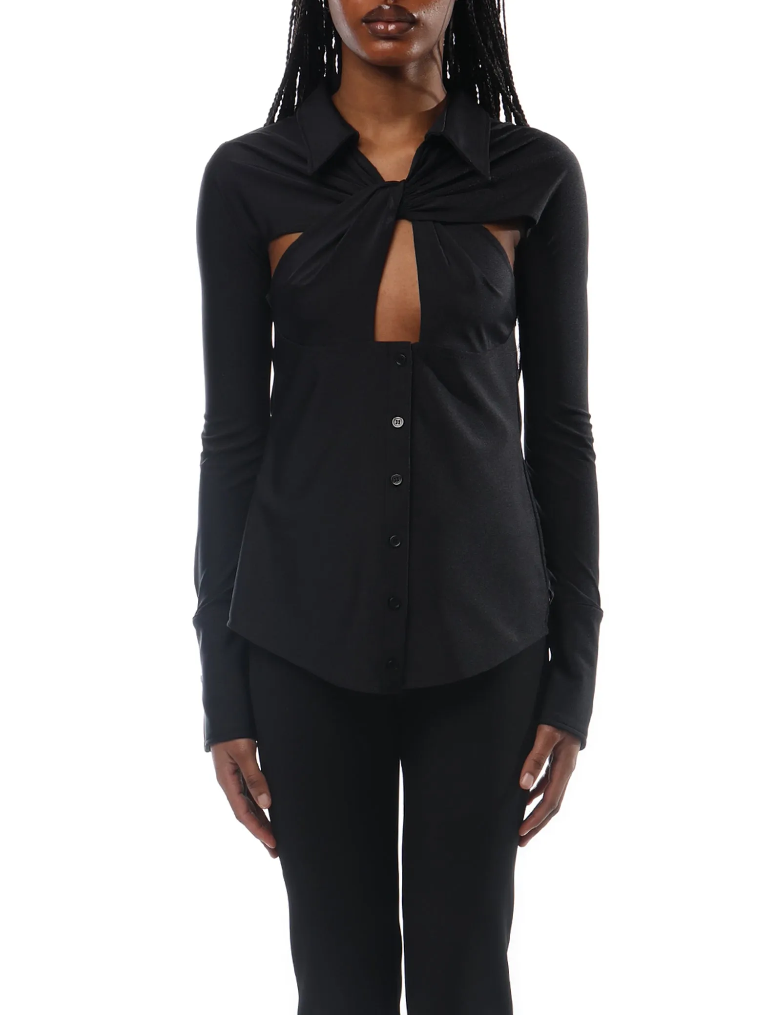 Coperni Cutout Twist Shirt