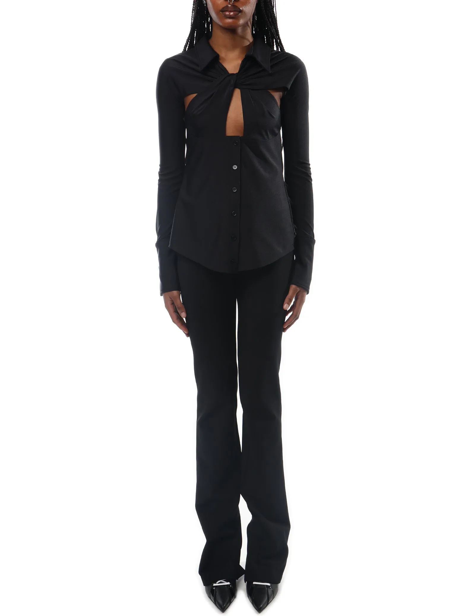 Coperni Cutout Twist Shirt