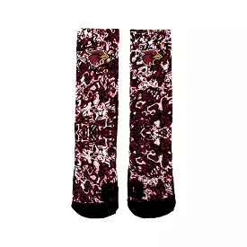 Corona Cardinals Graffiti Socks