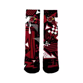 Corona Cardinals Skatedeck Socks