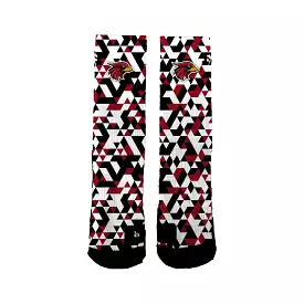 Corona Cardinals Triangles Socks