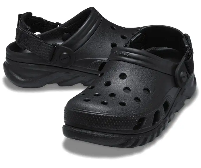 Crocs Unisex Duet Max II Clog - Black