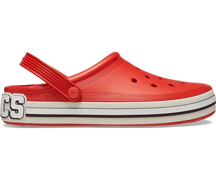 Crocs Unisex Off Court Logo Clog - Tomato