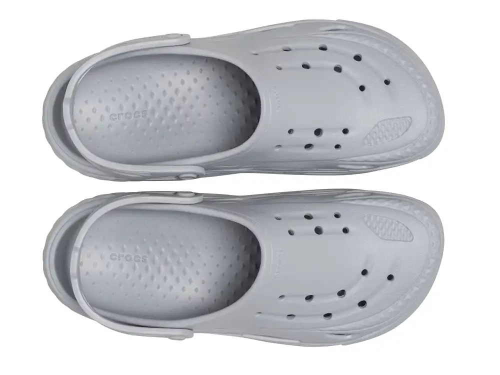 Crocs Unisex Off Grid Clog - Light Grey