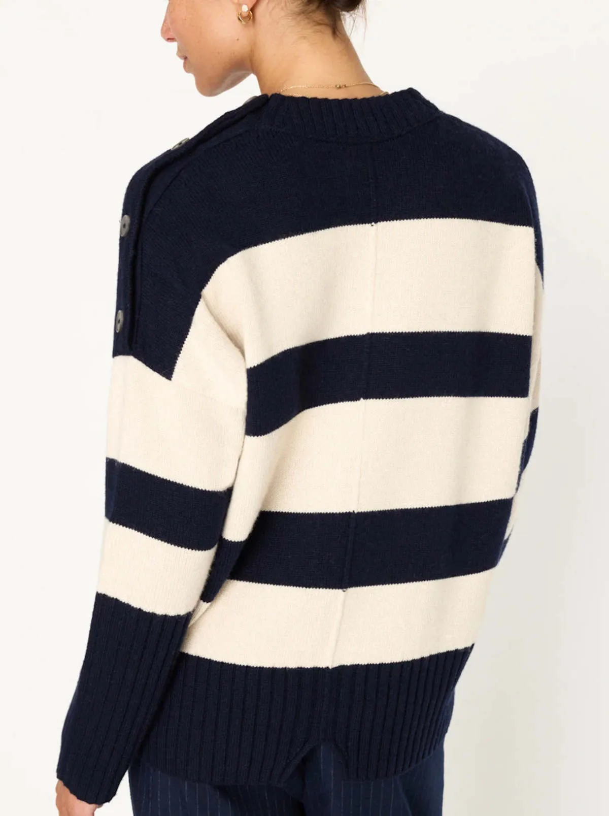 CY Stripe Sweater - Atlas Stripe