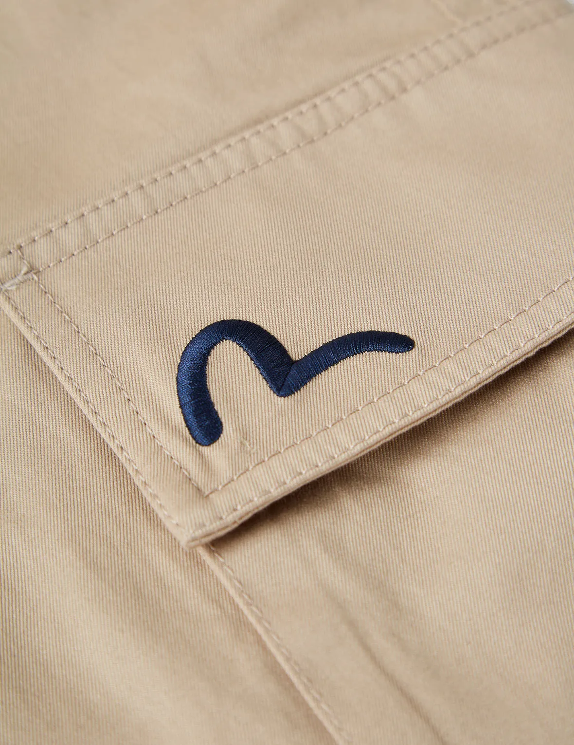 Daruma Label Embroidered Cargo Shorts