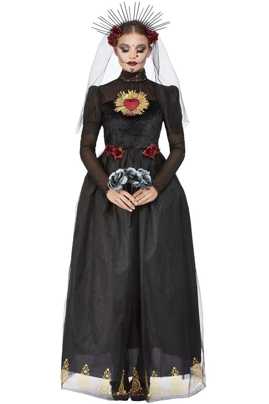 Day of the Dead Heart Bride Costume