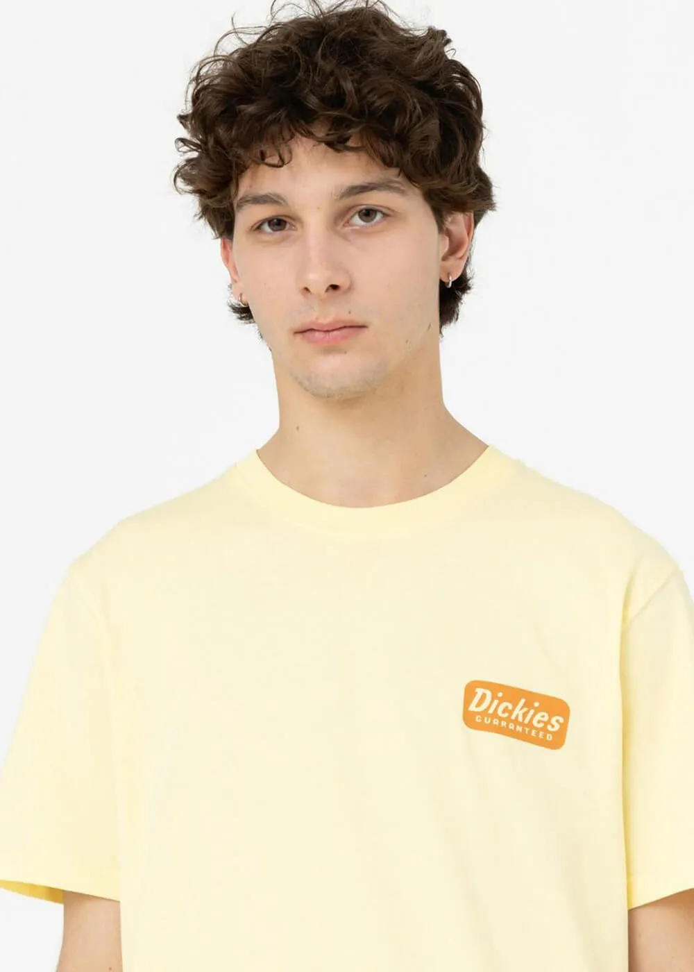 Dickies Men's Fircrest T-Shirt Pale Banana Yellow