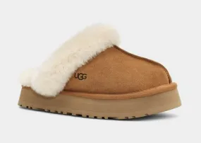 Disquette - The Ugg Platform Slipper in Chestnut