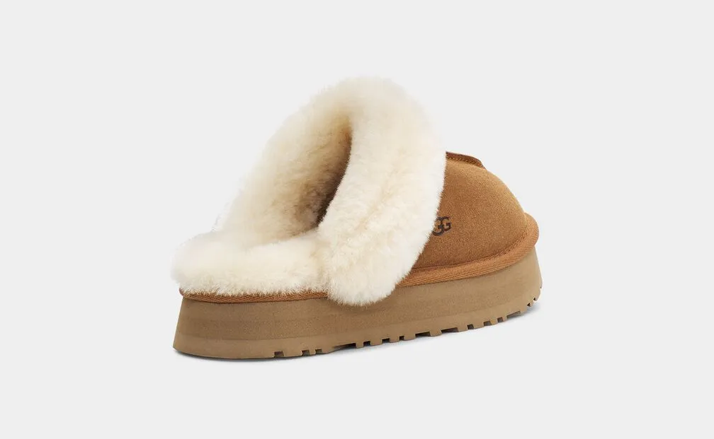 Disquette - The Ugg Platform Slipper in Chestnut