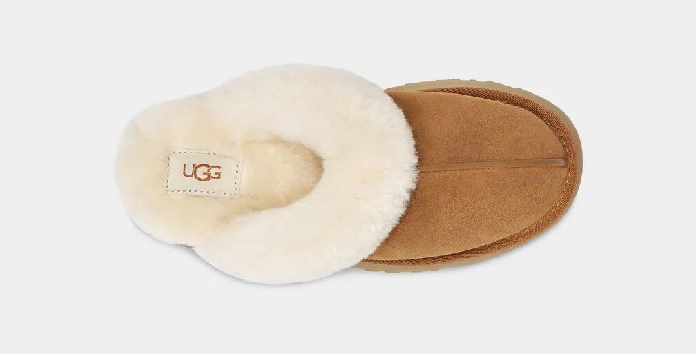 Disquette - The Ugg Platform Slipper in Chestnut