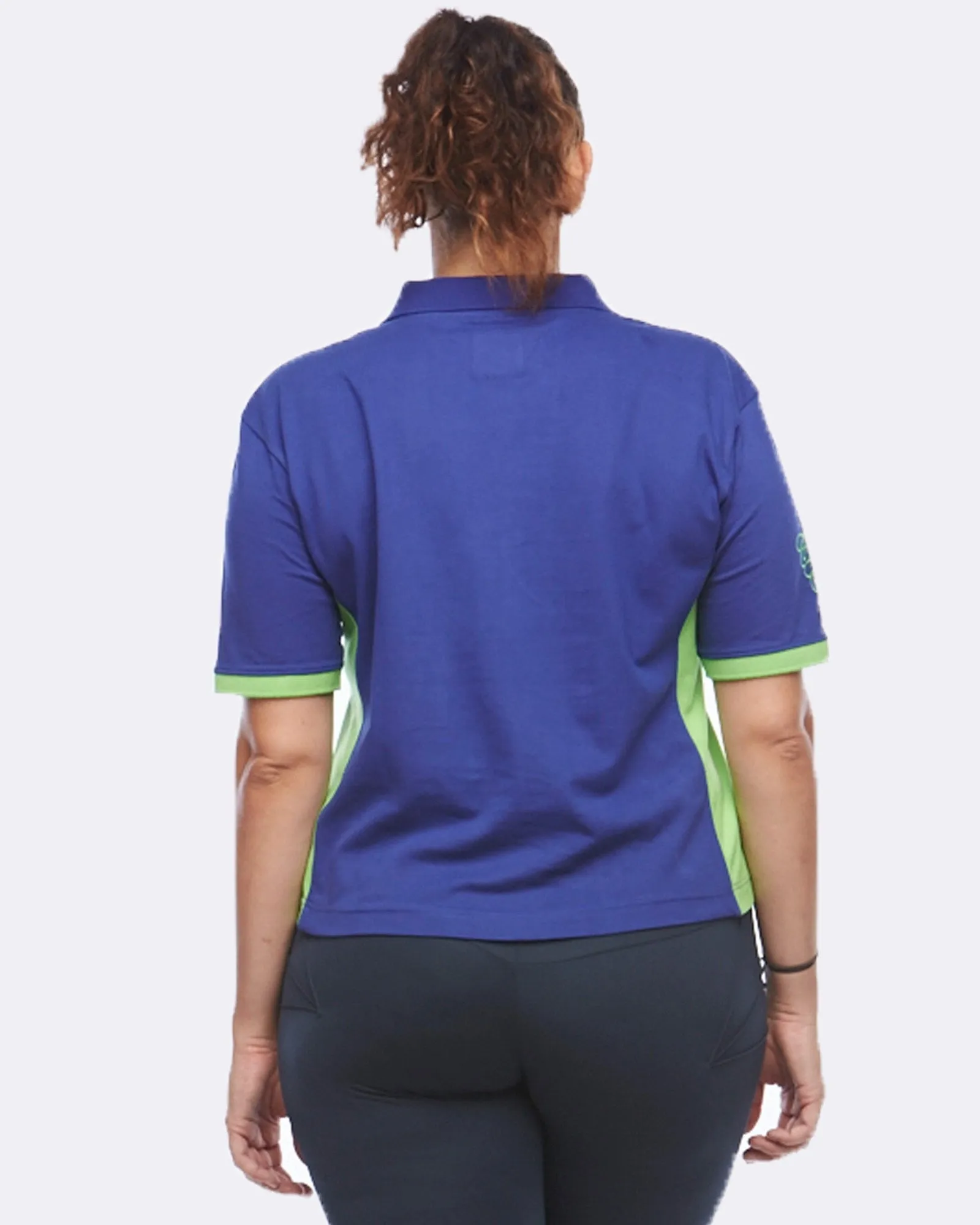 EQ Polo - Blue / Green