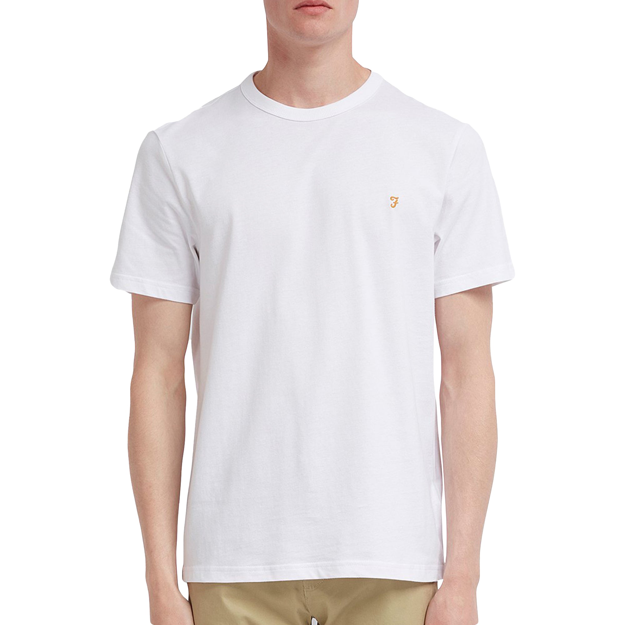 Farah New Danny T-Shirt - White