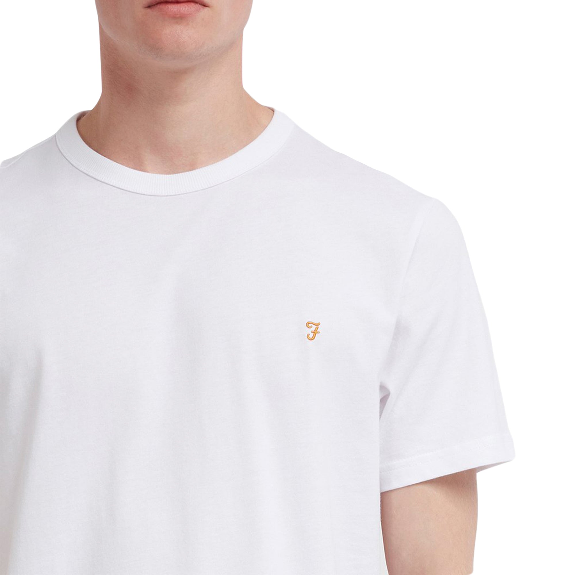 Farah New Danny T-Shirt - White