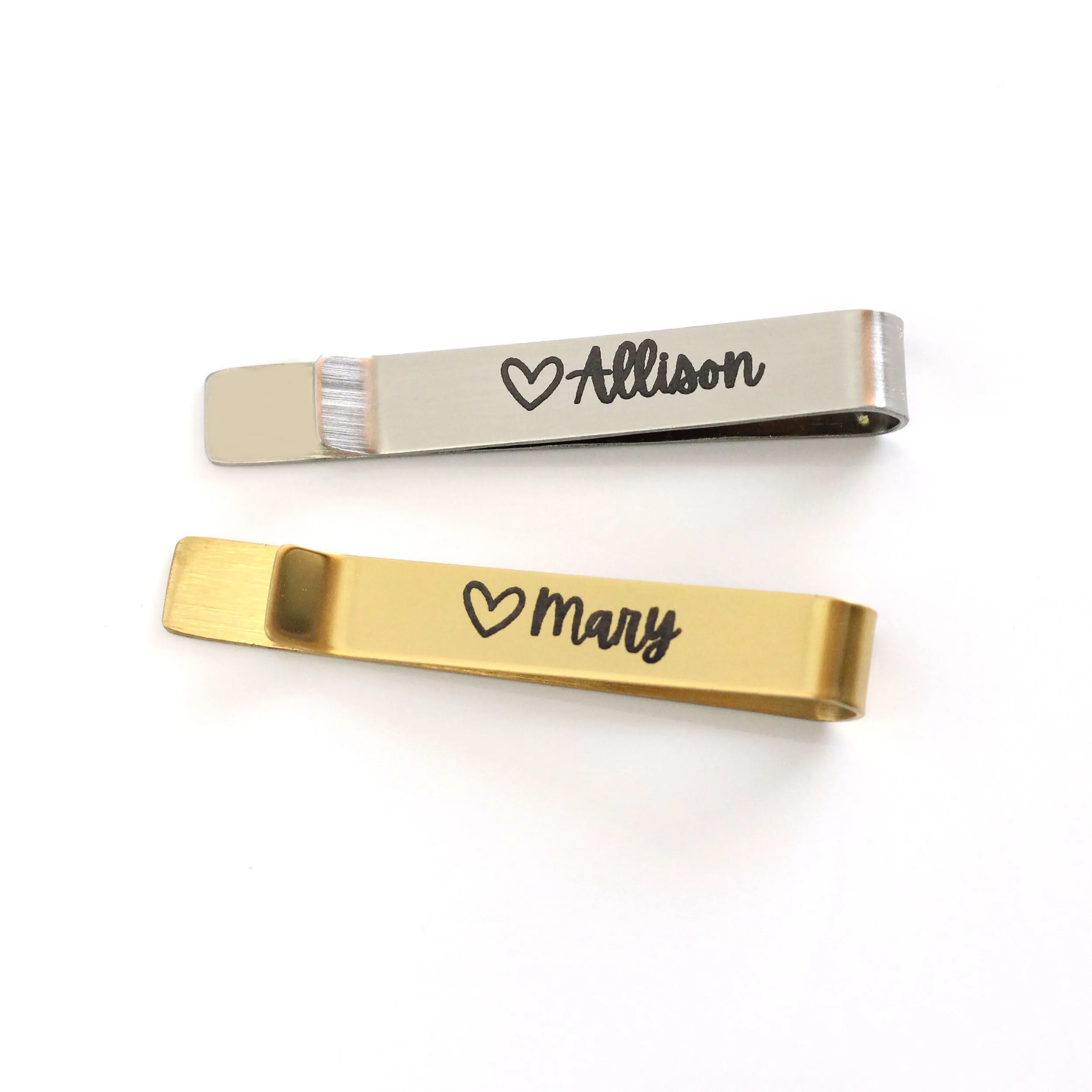 Father of the Bride Personalized Tie Clip