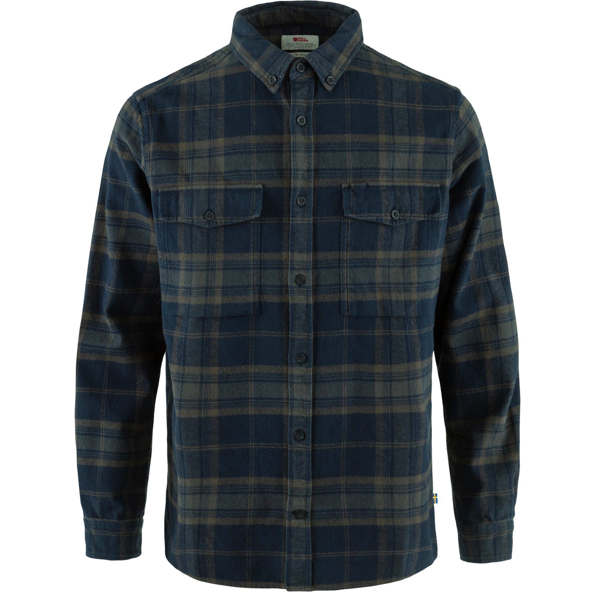 Fjallraven Ovik Twill Shirt - Dark Navy / Basalt