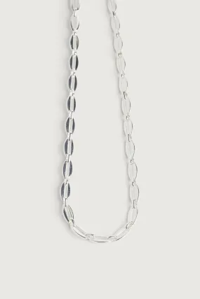 FLAT CHAIN LINK NECKLACE