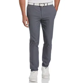 Flat Front Golf Trousers In Quiet Shade