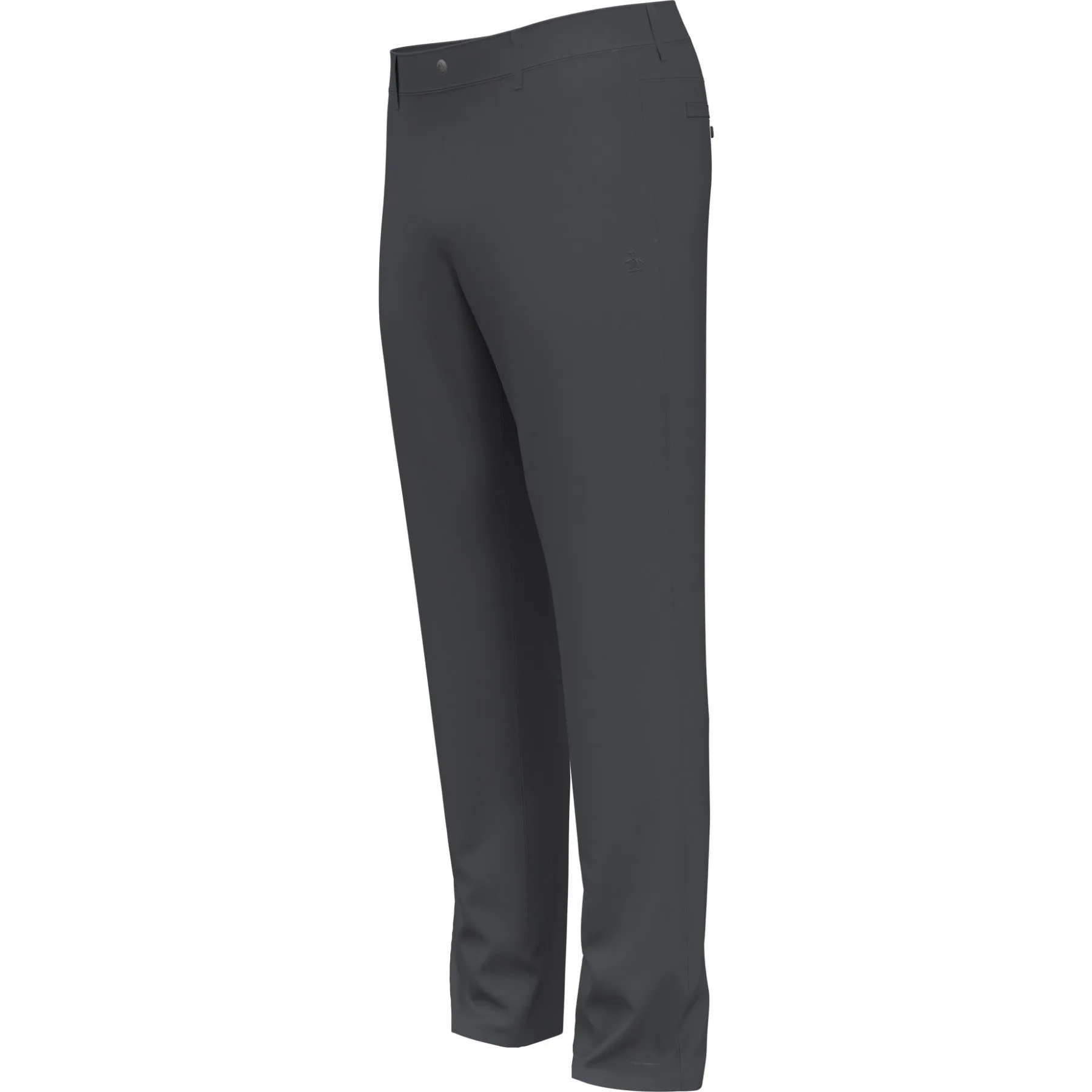 Flat Front Golf Trousers In Quiet Shade