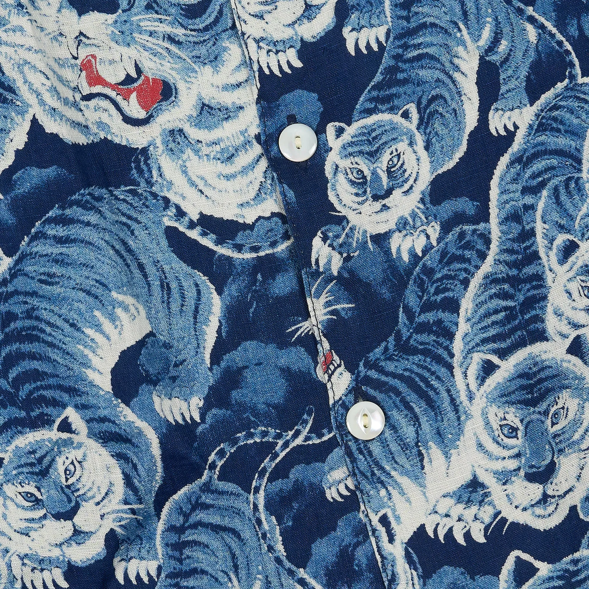 Freenote Ice Tiger Hawain Shirt