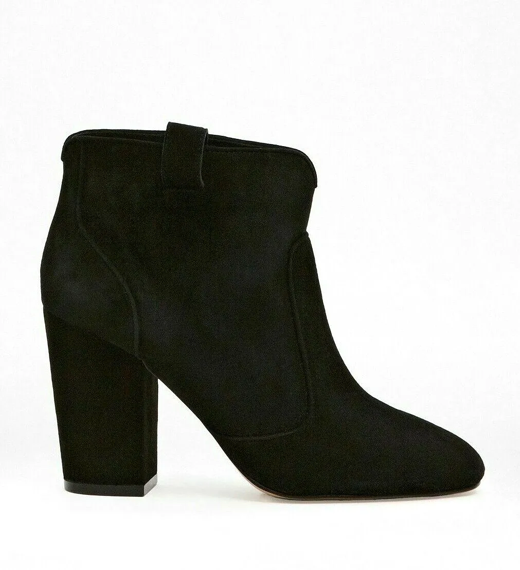 FRENCH CONNECTION •Livvy• Suede Ankle Bootie