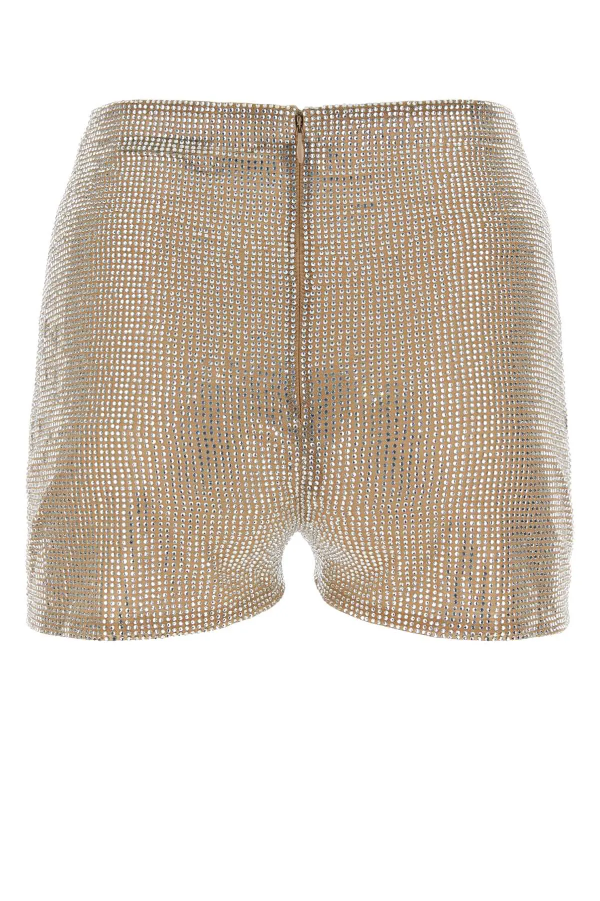 Giuseppe Di Morabito Embellished Mesh Shorts