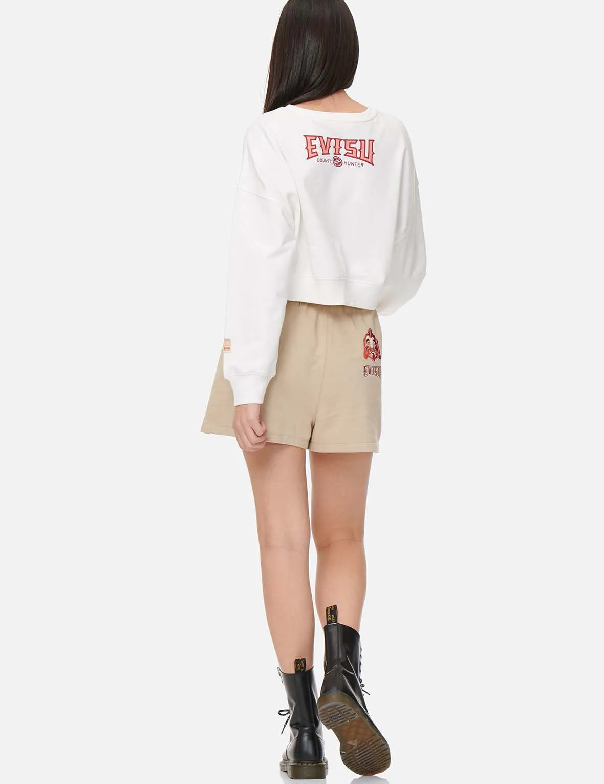 Godhead and Logo Embroidered Sweat Shorts