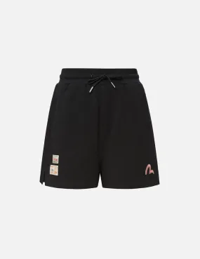 Godhead and Logo Embroidered Sweat Shorts