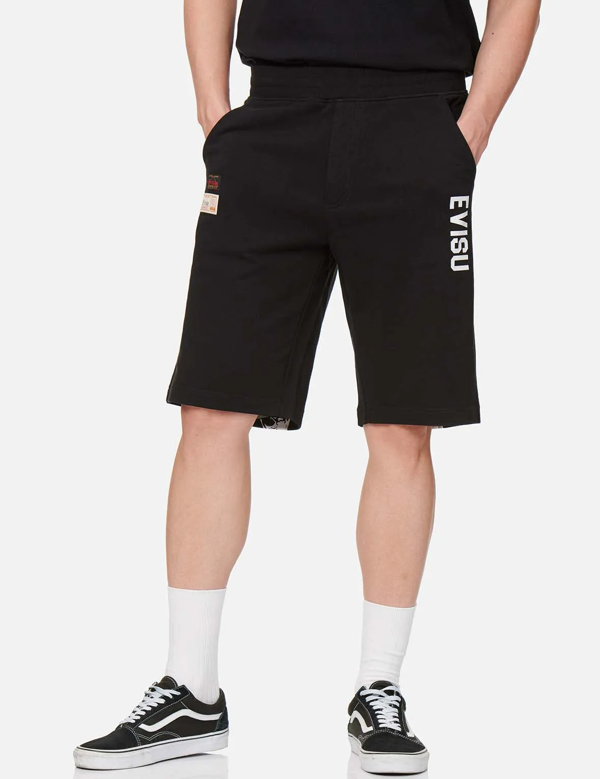 Godhead-pattern Daicock Sweat Shorts