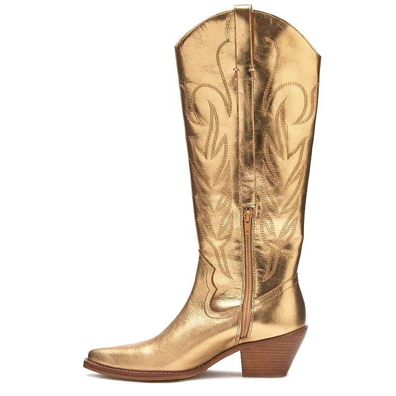 Gold Agency Western Boots