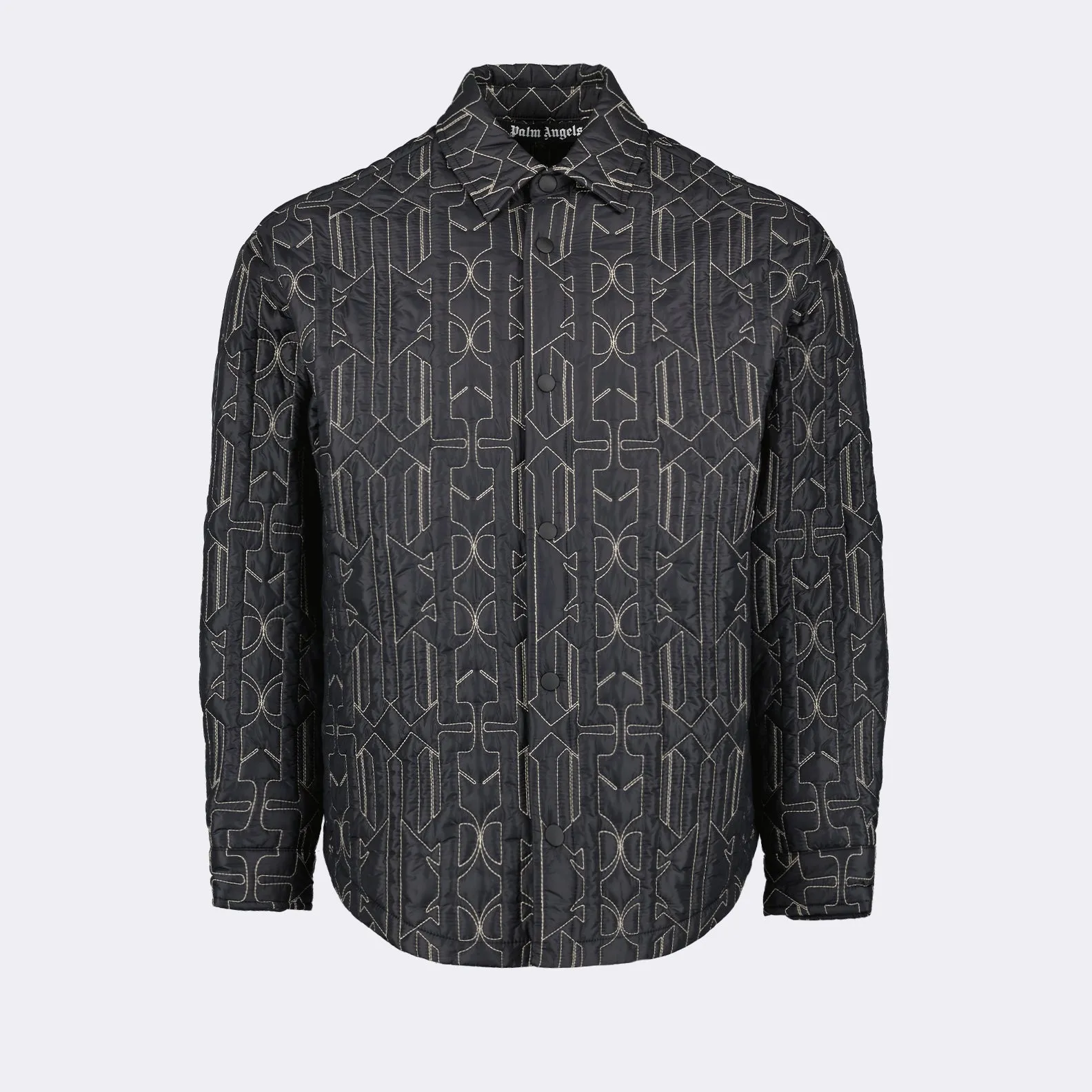 Graphic Quilted Shirt