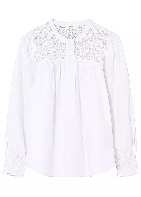 Gustav Mira Shirt 52612 Skjorte - Bright White