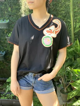 Hand-Painted Shirt (Koi)