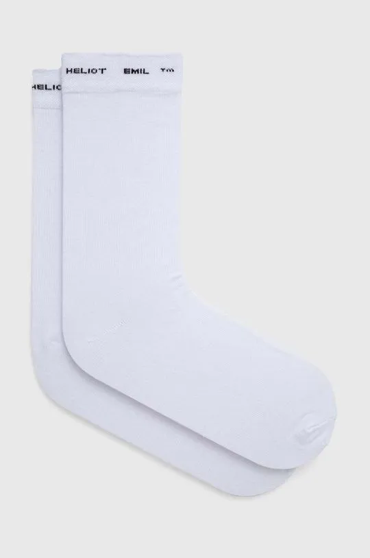 Heliot Emil socks white color HE.16.47.C01