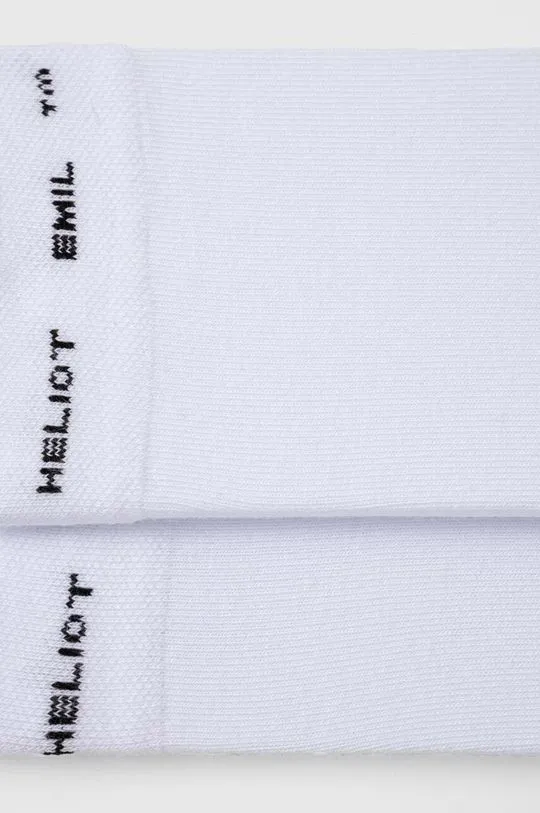 Heliot Emil socks white color HE.16.47.C01