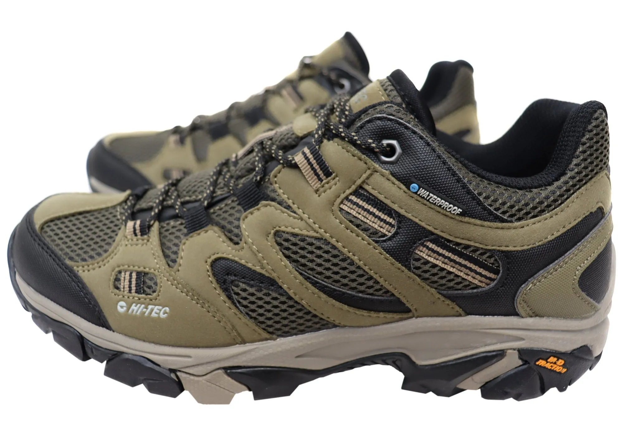 Hi Tec Mens Ravus Vent Lite Low Waterproof Hiking Shoes