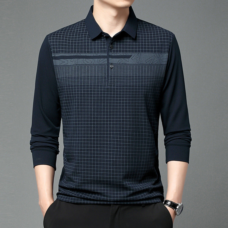 INSTOCK - Hunterson daddy autumn new middle-aged business polo