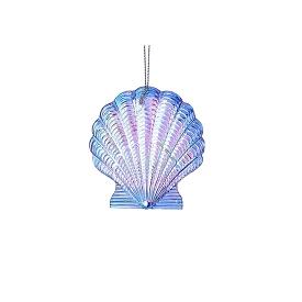 Iridescent Shell Ornament