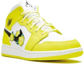 Jordan Kids Air Jordan 1 Mid Dynamic Yellow sneakers