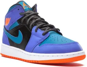 Jordan Kids Air Jordan 1 Mid Racer Blue sneakers