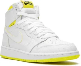 Jordan Kids Air Jordan 1 Retro High OG First Class Flight sneakers White