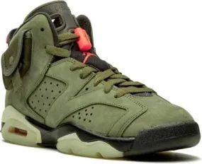 Jordan Kids x Travis Scott Air Jordan 6 Retro Cactus Jack sneakers Green